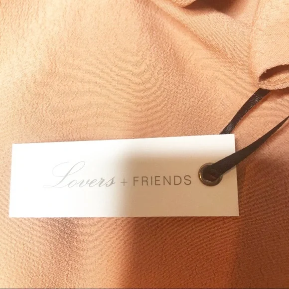 NWT Lovers + Friends Love Letter Wrap Dress small - Picture 7 of 8